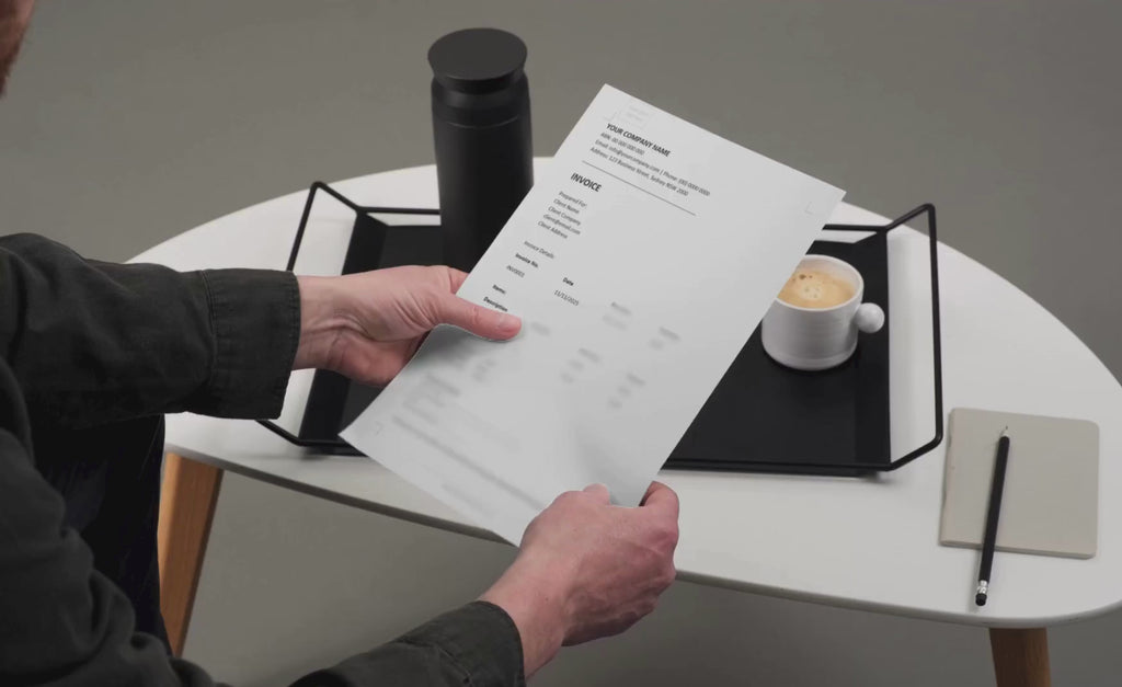 Minimal Invoice Template – FormaDocs